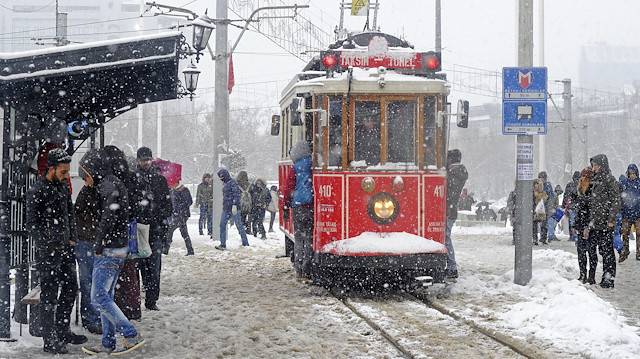 İstanbul Kar Uyarısı