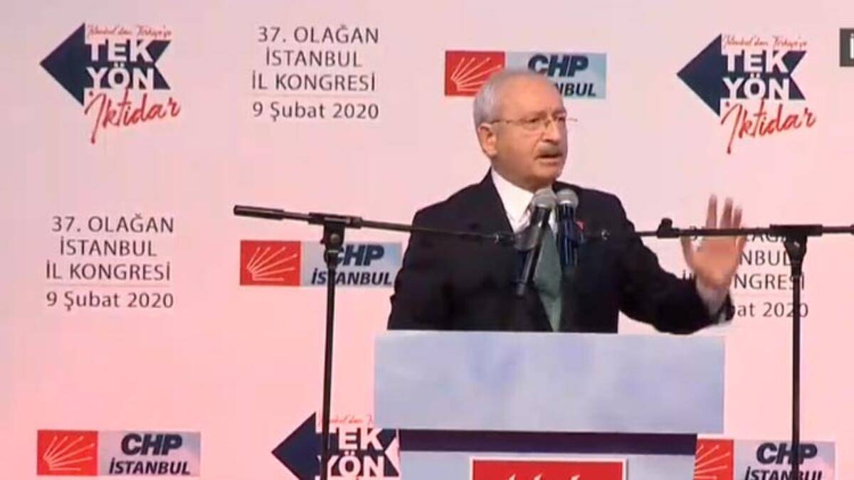 kemal kılıçdaroğlu chp istanbul kongresi