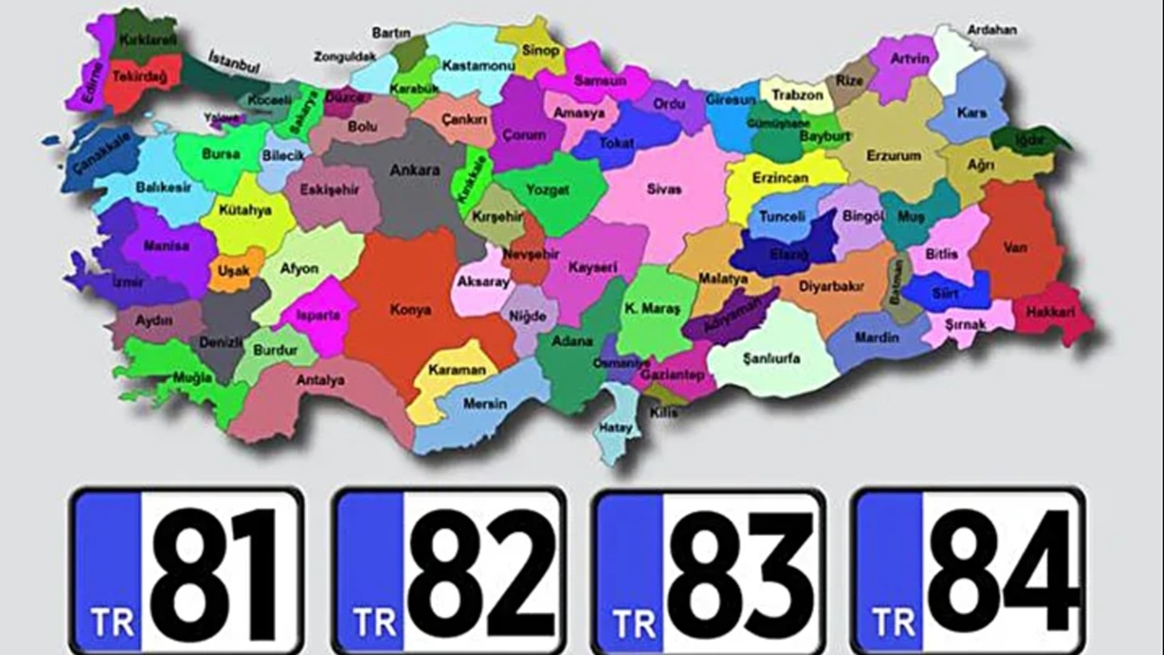 82’den 100’e Yeni Plakalar Geliyor! Türkiye’de İl Olmaya Aday İlçeler Listesi Güncellendi