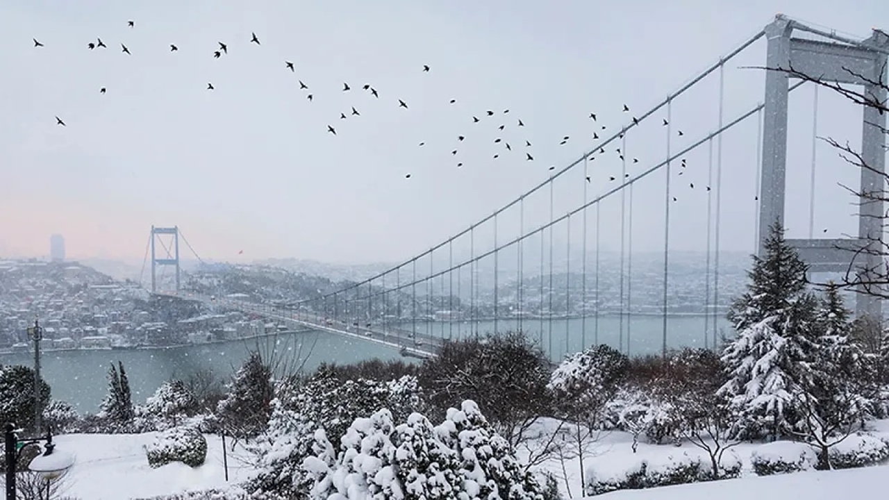 İstanbul’a Kar Geliyor: “2-3 Gün Sürecek”