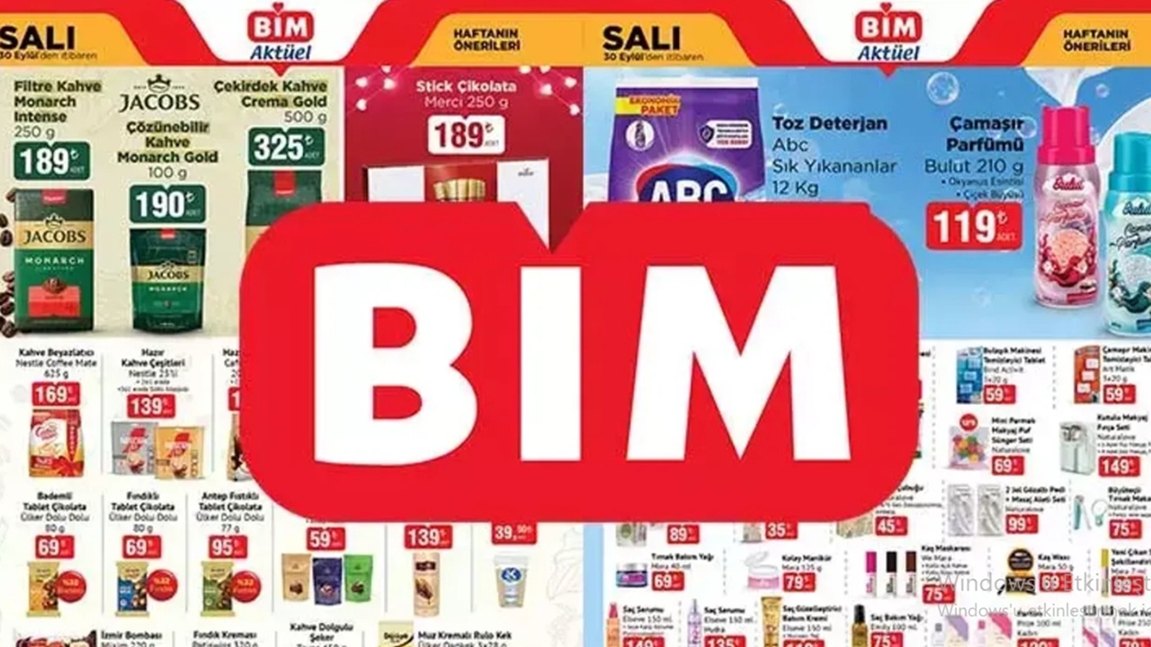 Bu Salı BİM’de raflar dolup taşacak! 14 Ekim 2025 BİM kataloğu indirimleri belli oldu